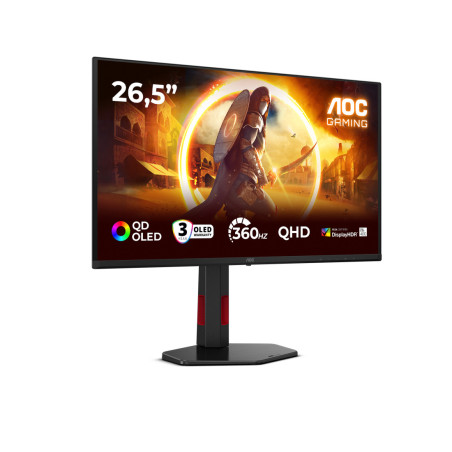 Monitor AOC Q27G4SDR *26.5" *2560x1440 *HDMI *DP *360Hz