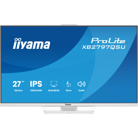 Monitor IIYAMA XB2797QSU-W1 *27" *IPS *2560x1440 *HDMI *DP *1ms