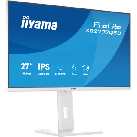 Monitor IIYAMA XB2797QSU-W1 *27" *IPS *2560x1440 *HDMI *DP *1ms