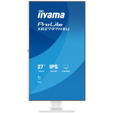 Monitor iiyama XB2797HSU-W1 *27" *IPS LED *1920x1080 *HDMI *DP *100HZ *1ms