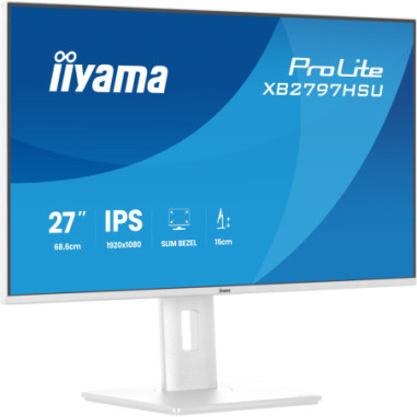 Monitor iiyama XB2797HSU-W1 *27" *IPS LED *1920x1080 *HDMI *DP *100HZ *1ms