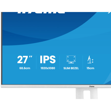 Monitor iiyama XB2797HSU-W1 *27" *IPS LED *1920x1080 *HDMI *DP *100HZ *1ms