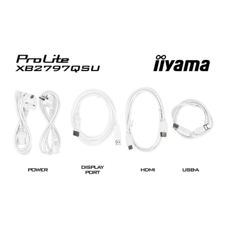 Monitor IIYAMA XB2797QSU-W1 *27" *IPS *2560x1440 *HDMI *DP *1ms