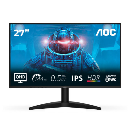 Monitor AOC Q27B36X *27" *IPS *2560x1440 *HDMI *DP *144Hz *4ms