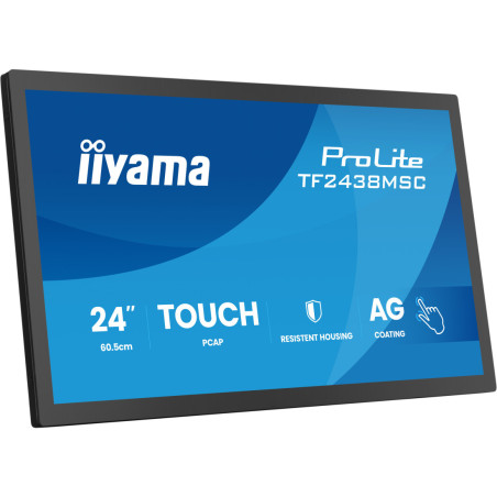 Monitor dotykowy iiyama TF2438MSC-B2 *23.8" *IPS LED *1920x1080 *HDMI *DP *60HZ *5ms