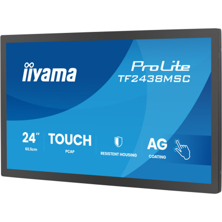 Monitor dotykowy iiyama TF2438MSC-B2 *23.8" *IPS LED *1920x1080 *HDMI *DP *60HZ *5ms