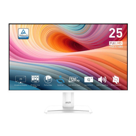 Monitor MSI PRO MP251W E2 *24.5" *1920x1080 *120Hz