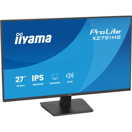 Monitor iiyama X2791HS-B1 *27" *VA LED *1920x1080 *HDMI *DP *120HZ *1ms