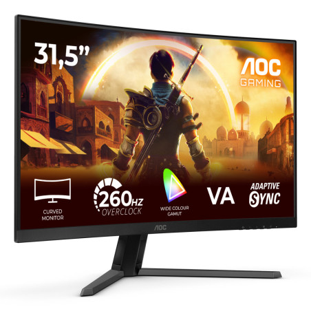 Monitor AOC C32G42ZE *31.5" *VA *1920x1080 *HDMI *DP *260Hz *4ms