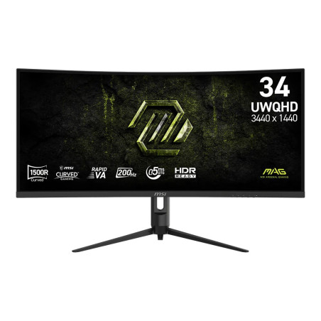 Monitor MSI MAG 342CQRF E20 *34" *2560x1440 *200Hz *Zakrzywiony