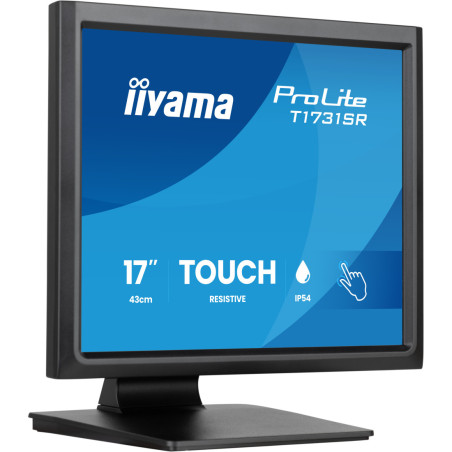Monitor dotykowy iiyama T1731SR-B2S *17" *TN *1280x1024 *HDMI *DP *VGA *60Hz *5ms