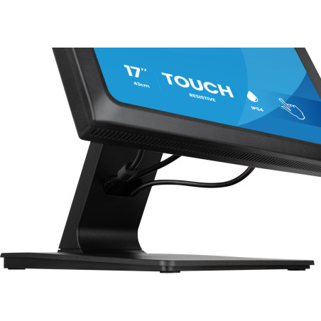 Monitor dotykowy iiyama T1731SR-B2S *17" *TN *1280x1024 *HDMI *DP *VGA *60Hz *5ms
