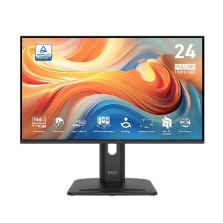 Monitor MSI PRO MP245PHGN E14 *23.8" *IPS *1920x1080 *HDMI *DP *USB-C *144Hz *1ms