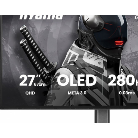 Monitor IIYAMA GOB2701QSC-B1 *27" *OLED *2560x1440 *2xHDMI *DP *280Hz