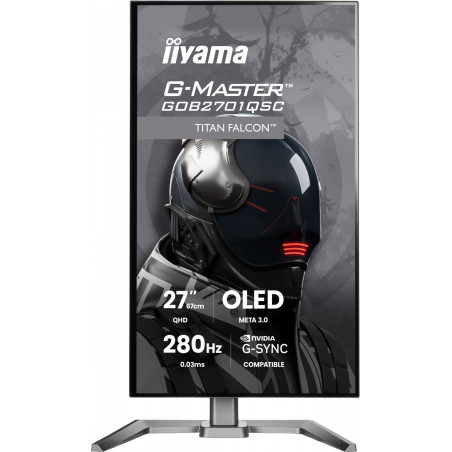 Monitor IIYAMA GOB2701QSC-B1 *27" *OLED *2560x1440 *2xHDMI *DP *280Hz