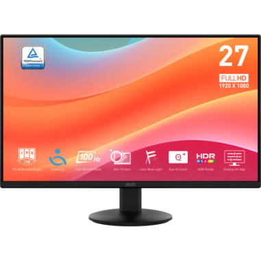 Monitor MSI PRO MP272L *27" *IPS...