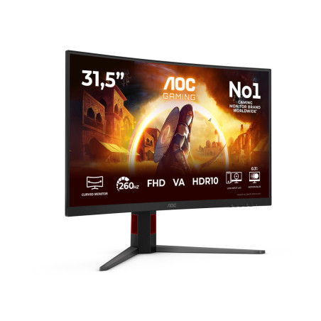 Monitor AOC C32G4Z *31.5" *VA *1920x1080 *260Hz *Zakrzywiony