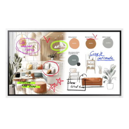Monitor interaktywny Samsung LH65WMFWBGCXEN *65" *VA *3840x2160 *HDMI *USB *75Hz *8ms
