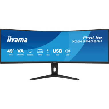 Monitor IIYAMA XCB4994DQSU-B1 *49" *VA *5120x1440 *2xHDMI *120Hz *Zakrzywiony