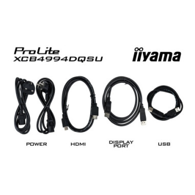 Monitor IIYAMA XCB4994DQSU-B1 *49" *VA *5120x1440 *2xHDMI *120Hz *Zakrzywiony