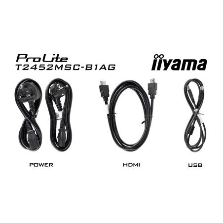 Monitor dotykowy IIYAMA T2452MSC-B2AG *24" *IPS *1920x1080