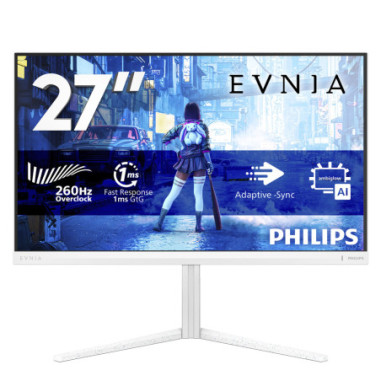 Monitor Philips 27M2N5201P *27" *IPS *1920x1080 *HDMI *DP *260Hz *1ms