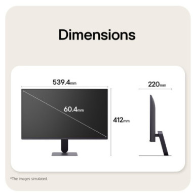 Monitor LG 24G411B-B *23.8" *IPS...