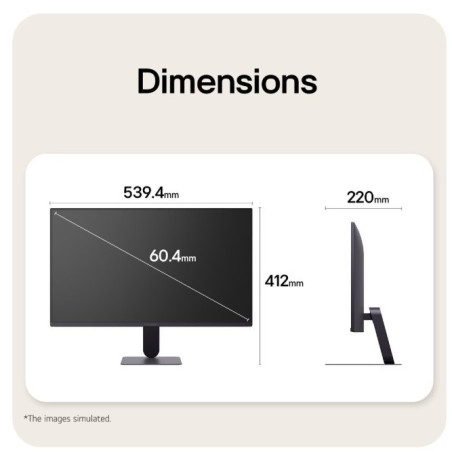 Monitor LG 24G411B-B *23.8" *IPS *1920x1080 *HDMI *DP *144Hz *1ms