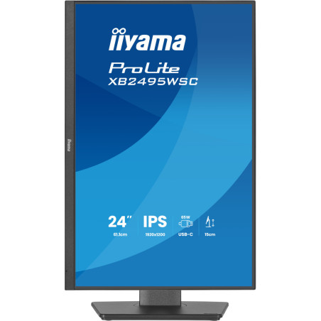 Monitor IIYAMA XB2495WSC-B1 *24" *IPS *1920x1200 *USB-C *100Hz