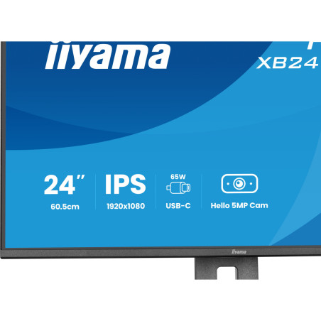 Monitor IIYAMA XB2497HSNH-B1 *23.8" *IPS *1920x1080 *HDMI *DP *USB-C *100Hz *1ms