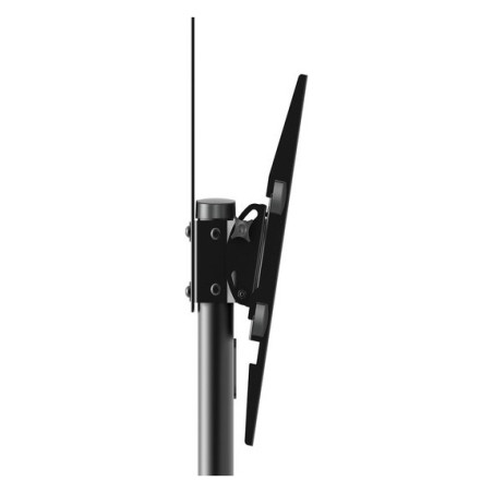 Stojak mobilny pojedynczy z półką, 1xLCD, max. 70", max. 50kg, VESA max. 600x400