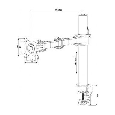 UCHWYT iiyama DS1001C-B1 *POJEDYNCZY...