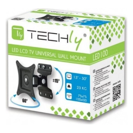 Uchwyt ścienny LCD/LED 13-30 cali czarny, 23kg