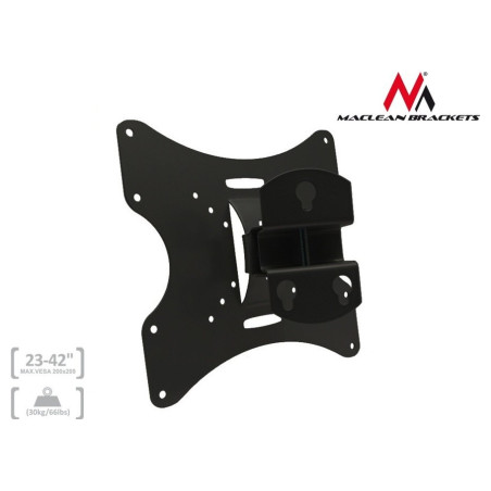 Uchwyt do Telewizora lub monitora 23-42" 30kg uniwersalny MC-501A B max vesa 200 czarny